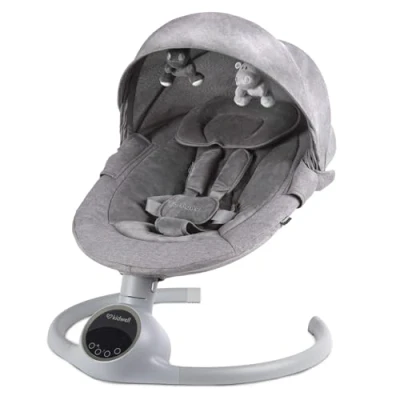 Abbildung von COIL Babywippe Elektrisch Babyschaukel, Multifunktional Babywippe, Schaukel, 5 Schwungstufen, Bluetooth, Musik, Punkt Gurt, Tuya Anwendung