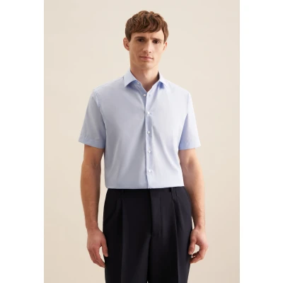 Abbildung von Seidensticker Shaped FIT Businesshemd, Herren, Größe: 40, Blue