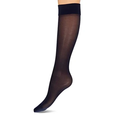 Abbildung von Nur Die Damen Knie Fit in Form Strumpfwaren, Dunkelblau, Einheitsgröße EU