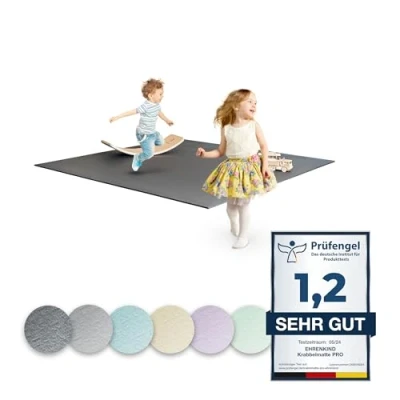 Abbildung von Ehrenkind Spielmatte Krabbelmatte Pro, rutschfeste Babymatte, Spielmatte, Extra dick und soft, Made in Germany, Oeko Tex 100, Baby