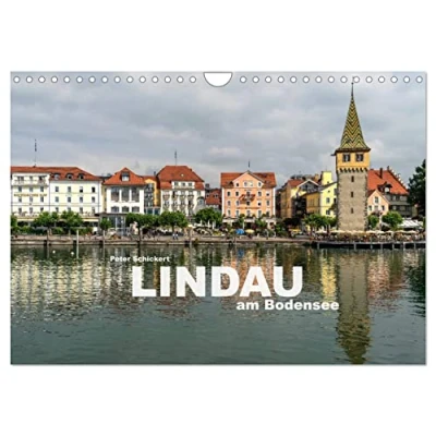 Abbildung von Lindau am Bodensee (Wandkalender 2025 DIN A4 quer), CALVENDO Monatskalender
