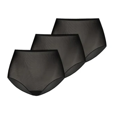 Abbildung von Teyli Retro 3 PACK Shapewear, Damen, Größe: Large, Black