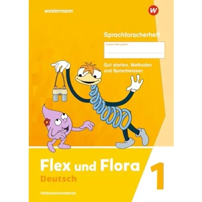 Abbildung von Flex und Flora Ausgabe 2021: Buchstabenheft 2 (Druckschrift) Verbrauchsmaterial: DS