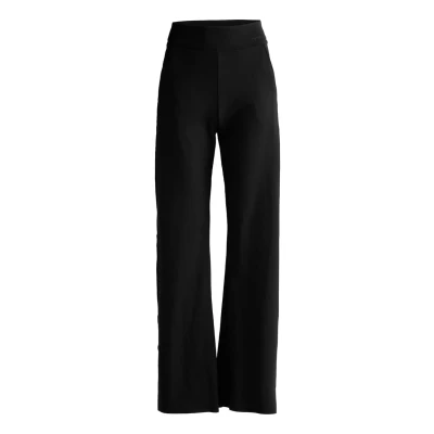 Abbildung von Weite Hose Petite Yoga Damen Schwarz aim&#039;n
