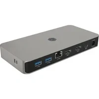 Abbildung von ICY BOX USB4 Docking Station (10 in 1) für 2 Monitore (2x HDMI 2.1), 4K 120Hz / 8K 60Hz, 4x USB HUB, 3x 3.2 Gen Gbit/s), 100W PD, 2,5 Gigabit Ethernet, Audio, Kartenleser, IB DK2880 C41