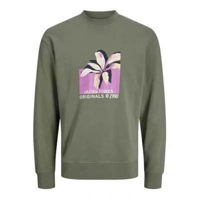 Abbildung von Jack &amp; Jones MIT Rundhals Sweatshirt, Herren, Größe: Medium, Laurel wreath