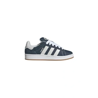 Abbildung von adidas Originals Campus Sneaker low, Größe: 42 2/3, Night indigo crystal white ftwr Leder und textil