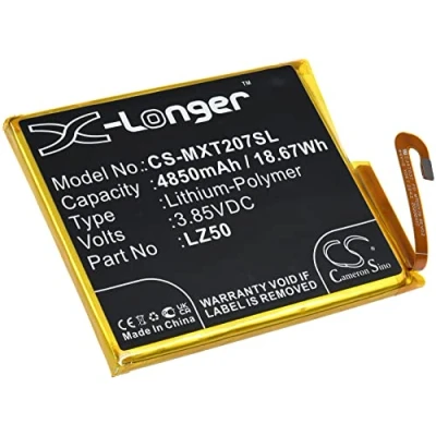 Abbildung von Akku kompatibel mit Motorola Typ LZ50, 3,85V, Li Polymer