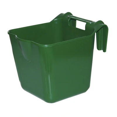 Abbildung von Kerbl Futtertrog zum Einhängen Grün HangOn, ca. 13ltr.