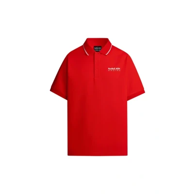Abbildung von Pepe Jeans Herren Tipped Logo Polo Poloshirt, Rot (Mars Red), M
