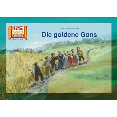 Abbildung von Die goldene Gans / Kamishibai Bildkarten: 8 Bildkarten für das Erzähltheater