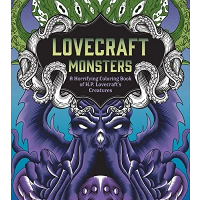 Abbildung von Lovecraft Monsters: A Horrifying Coloring Book of H. P. Lovecraft&#039;s Creature (Chartwell Books)