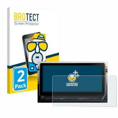 Abbildung von BROTECT Entspiegelungs Schutzfolie für Cupra Formentor 2020 2022 Infotainment System 10&quot; (2 Stück) Matte Displayschutz Folie, Anti Fingerprint