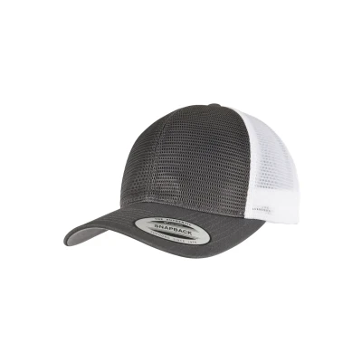 Abbildung von Flexfit Omnimesh TONE Cap, Größe: S/M, Charcoal/white