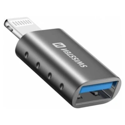 Abbildung von Swissten OTG Adapter von Lightning (M) / USB A (F)