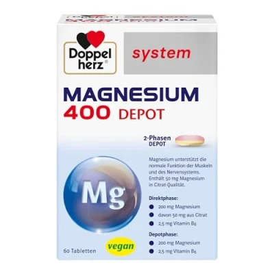 Abbildung von Doppelherz system Magnesium 400 Depot 2 Phasen 60 St