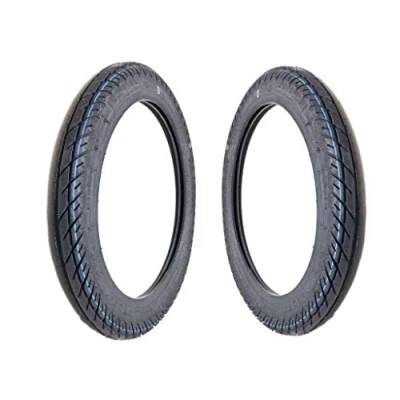 Abbildung von 2 x Kenda Reifen Satz Vorne + Hinten für Zündapp C CS GTS, Hercules Prima 3 4 5 S, Kreidler Florett Flory Mofa Moped Mokick 1/2 17 Zoll 21 2,50