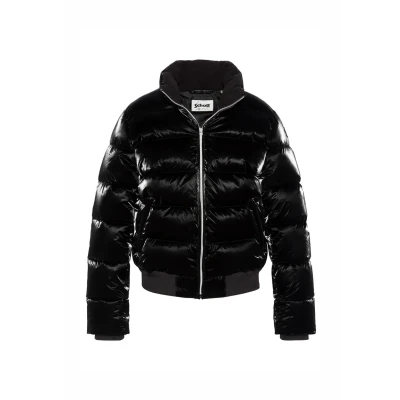Abbildung von Schott Puffer Winterjacke, Damen, Größe: Small, Noir