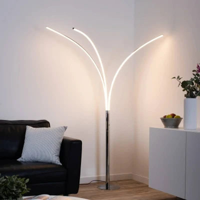 Abbildung von JUST LIGHT LED Stehlampe MAJA, fest integriert, Warmweiß