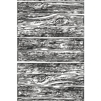 Abbildung von Sizzix 3 D Texture Fades Embossing Folder Mini Lumber 665460 Tim Holtz (10 21)