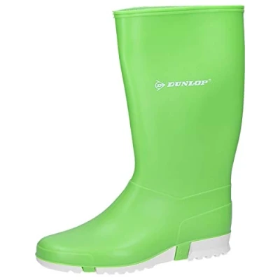 Abbildung von Dunlop Gummistiefel für Kinder, Größe: 35, Hellgrün Kunststoff