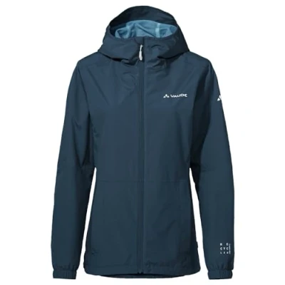 Abbildung von Vaude Neyland Regenjacke / wasserabweisende Jacke, Damen, Größe: 34, Dark sea