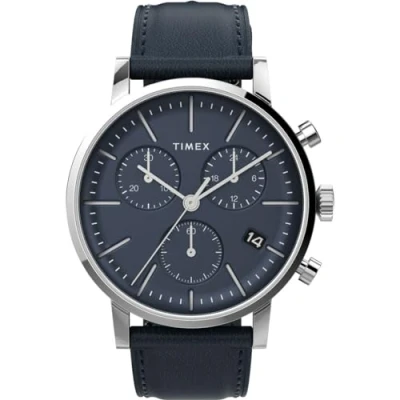 Abbildung von Timex Midtown Chronograph Blue, Herren, Größe: One Size, Blue