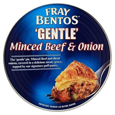 Abbildung von Fray Bentos Minced Beef &amp; Onion Pie (425g) Packung mit 6