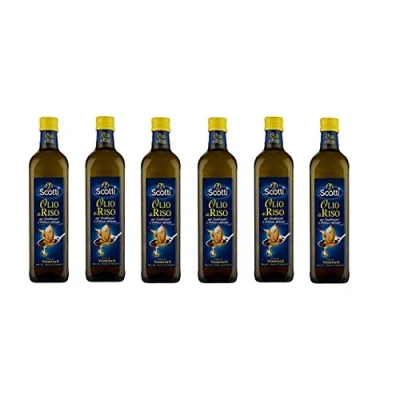Abbildung von Scotti Olio di riso 750ml öl Reisöl für Gewürze flasche zartes Öl