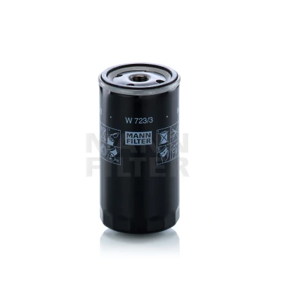 Abbildung von MANN FILTER W 723/3 Ölfilter 3/4 16 UNF 1B mit einem Rücklaufsperrventil Anschraubfilter MERCEDES BENZ: W124 Limousine, 190, E Klasse T modell