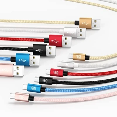 Abbildung von JAMEGA Micro USB Kabel Ladekabel Daten für Tablet Samsung Huawei PS4 XBOX LG Kabel, USB, (300 cm)