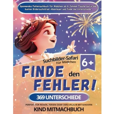 Abbildung von Suchbilder Safari: finde den Fehler!: Spannendes Fehlersuchbuch für Mädchen ab 6 Jahren! Tauche ein in die bunten Bildersuchrätsel Abenteuer und Unterschiede.