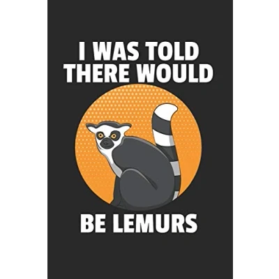 Abbildung von Lemur Notizbuch: Notizbuch für Liebhaber / Notizheft Notizblock A5 (6x9in) Dotted Notebook Punkteraster 120 gepunktete Seiten