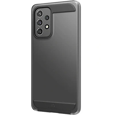 Abbildung von Black Rock Hülle Air Robust Case Passend für Samsung Galaxy A53 5G I Handyhülle, Transparent Cover, Durchsichtig, Dünn (Schwarz)
