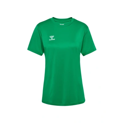 Abbildung von Hummel Essential Tshirt basic, Damen, Größe: 44, Jelly bean