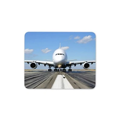Abbildung von A380 Flugzeug Mauspad Mat Spaß Computer PC Geschenk # 8108