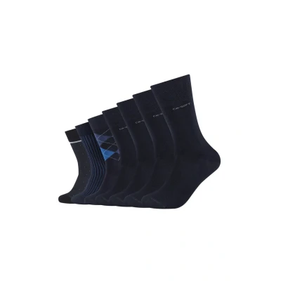 Abbildung von camano 7PACK Socken, Herren, Größe: 39 42, Navy