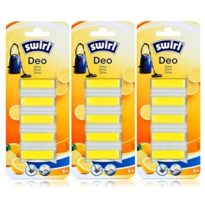Abbildung von Swirl Staubsauger Deo Citrus 5 Duftsticks Für den Staubsaugerbeutel (3er Pack)
