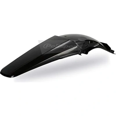Abbildung von Polisport Honda CR 125R,CR 250R Hinterradkotflügel Schwarz für MX Modelles 2002 07