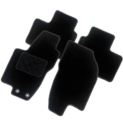 Abbildung von AutoStyle TM DW523 Fußmattensatz Textil vorne und hinten 4 schwarz