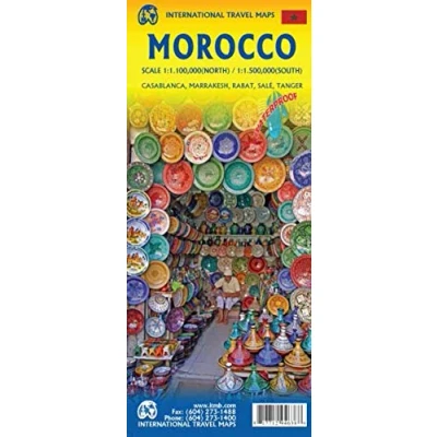 Abbildung von International Travel Map ITM Marocco: Touristische Karte