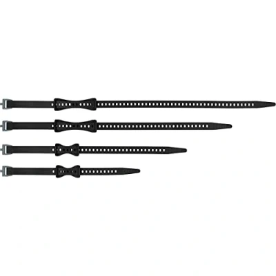 Abbildung von Sea to Summit Stretch Loc Set 20 mm 4 Pack zubehör, Black (schwarz), Einheitsgröße