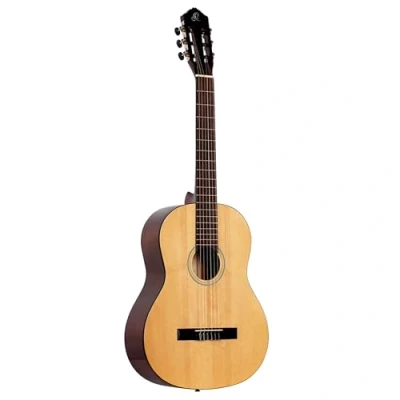 Abbildung von Ortega Guitars Full Size Konzertgitarre Student Series Catalpakorpus mit Fichtendecke (RST5)