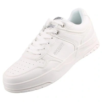 Abbildung von Dockers by Gerli Herren Low Top Sneaker, Männer Halbschuhe,Strassenschuhe,Sportschuhe,Freizeitschuhe,Turnschuhe,Laufschuhe,Weiss,47 EU