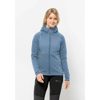 Abbildung von Jack Wolfskin Alpgrat PRO INS FZ W Windbreaker, Damen, Größe: XL, Elemental blue