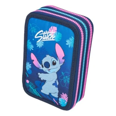Abbildung von Coolpack F067780, Mäppchen JUMPER 3 Disney Stitch, Multicolor