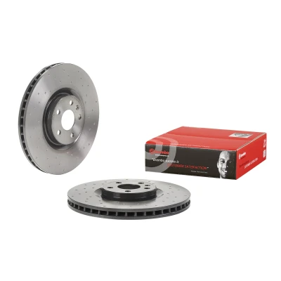 Abbildung von BREMBO 09.C936.1X Bremsscheibe 345 30 5 gelocht/innenbel. beschichtet hochgekohlt VOLVO: V90 II Kombi, XC90 II, V60