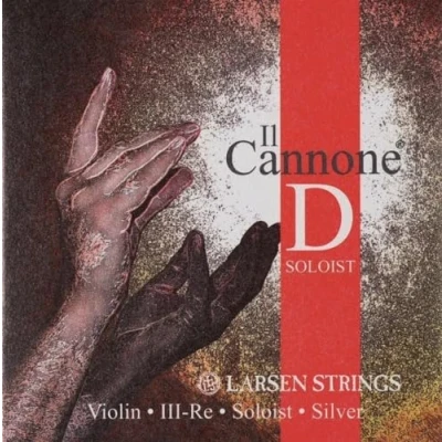 Abbildung von LARSEN STRINGS Violin Saiten II Cannone D Silber Soloist