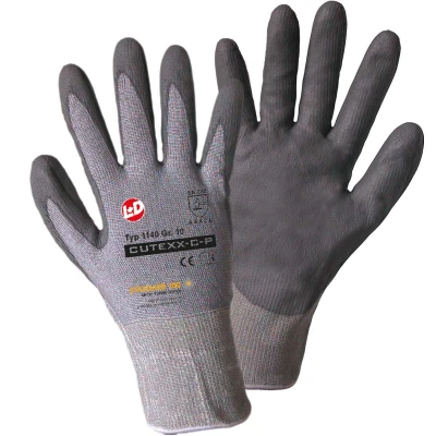 Abbildung von L+D 1140 9 Schutzhandschuh grau Nylon