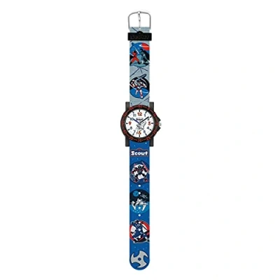 Abbildung von Scout Jungen Analog Quarz Uhr mit Textil Armband 280375026
